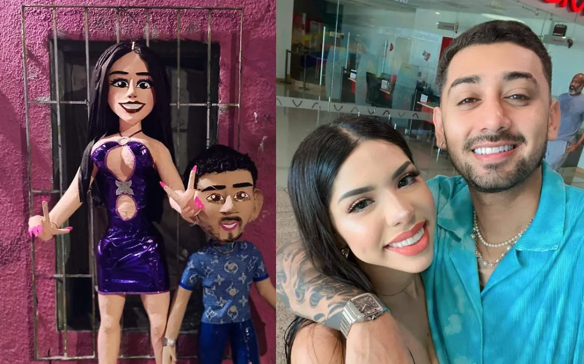 Piñatería Ramírez lo hizo de nuevo, creó una piñata para Yeri MUA y otra para Brian Villegas Facebook @